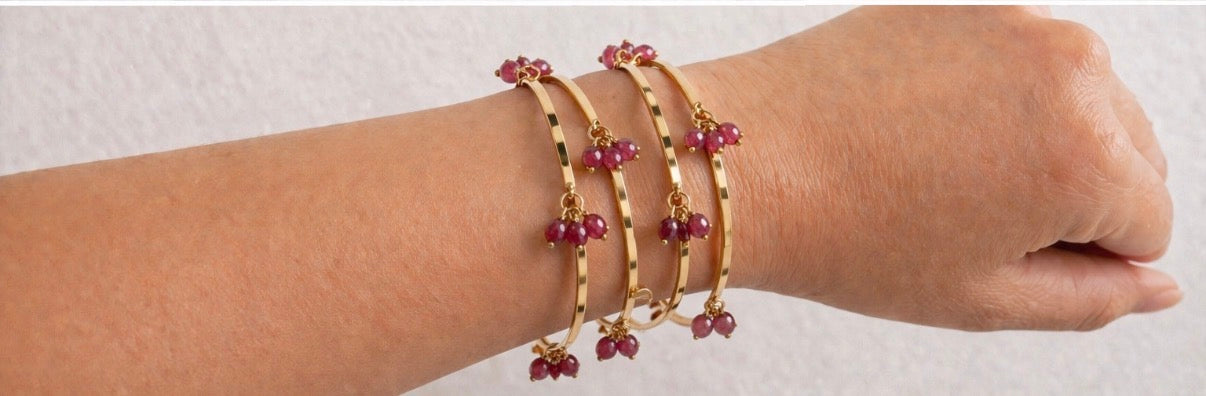 Hanarose Kashmiri Bangles (Set of 4)