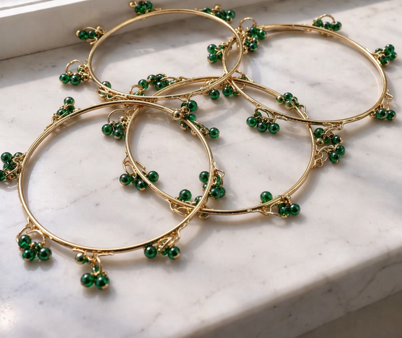 Hanarose Kashmiri Bangles (Set of 4)