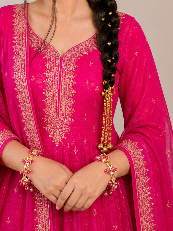 Ghungroo Gold Prandi Hair Accessory